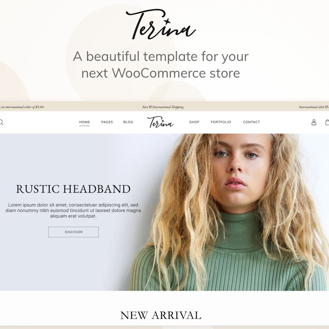 Terina - Multipurpose Elementor WooCommerce Theme